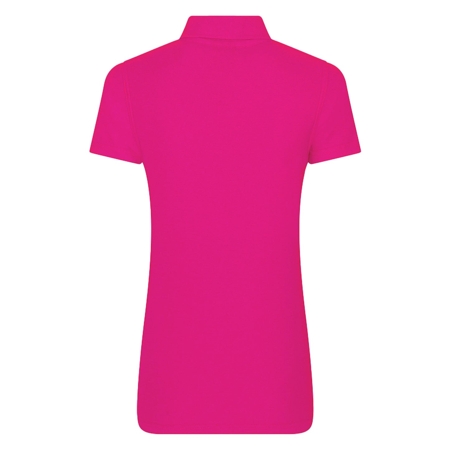 Fuchsia - Back - PRO RTX Womens-Ladies Pro Piqu Polo Shirt