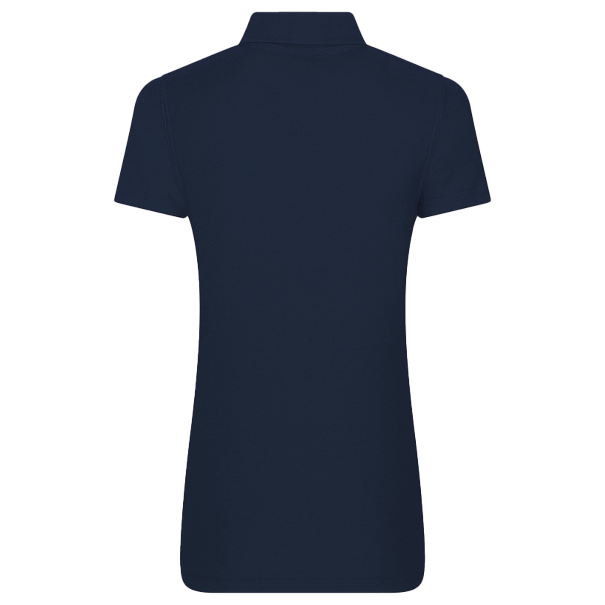 Navy - Back - PRO RTX Womens-Ladies Pro Piqu Polo Shirt