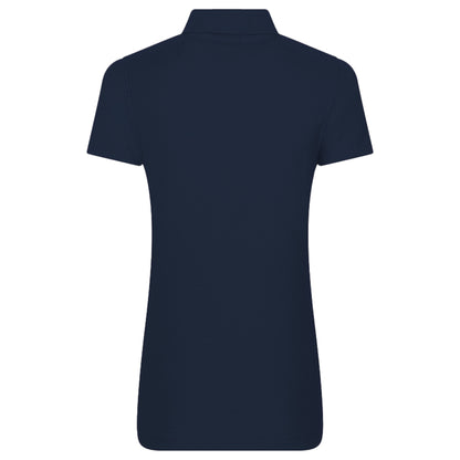 Navy - Back - PRO RTX Womens-Ladies Pro Piqu Polo Shirt