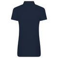 Navy - Back - PRO RTX Womens-Ladies Pro Piqu Polo Shirt