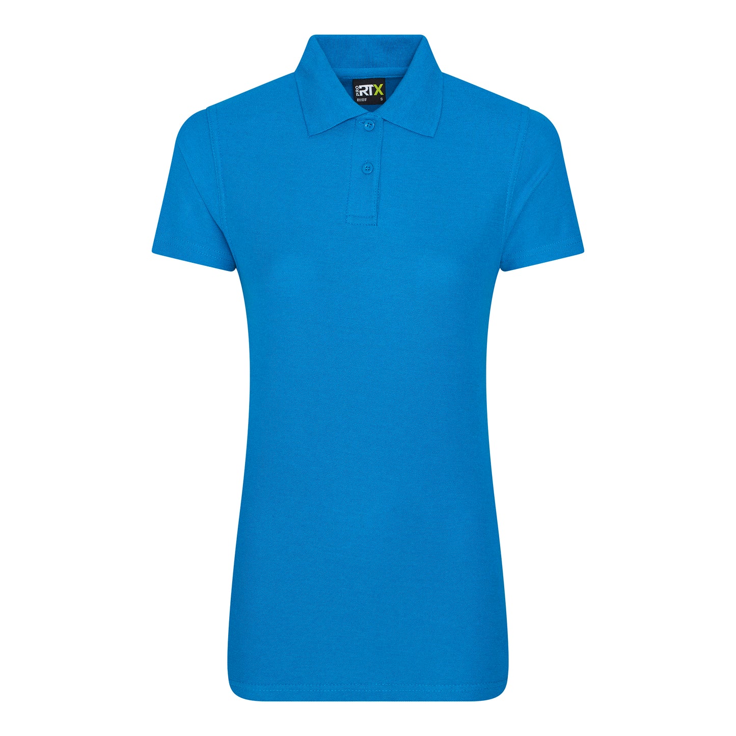 Sapphire - Front - PRO RTX Womens-Ladies Pro Piqu Polo Shirt