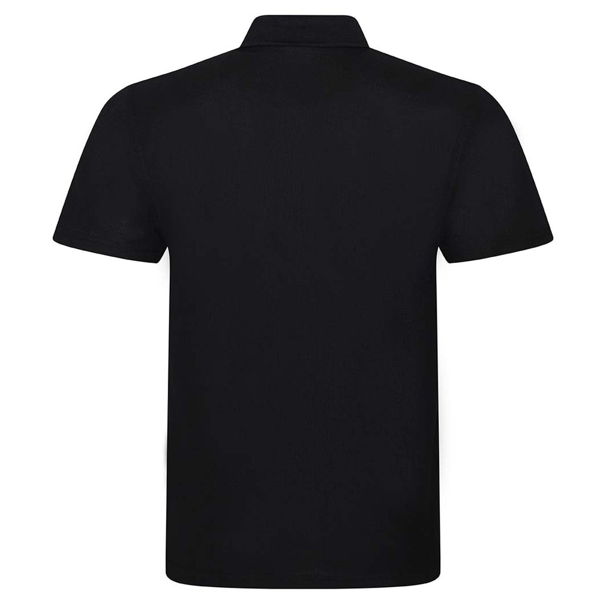 Black - Back - PRO RTX Mens Pro Polyester Polo Shirt