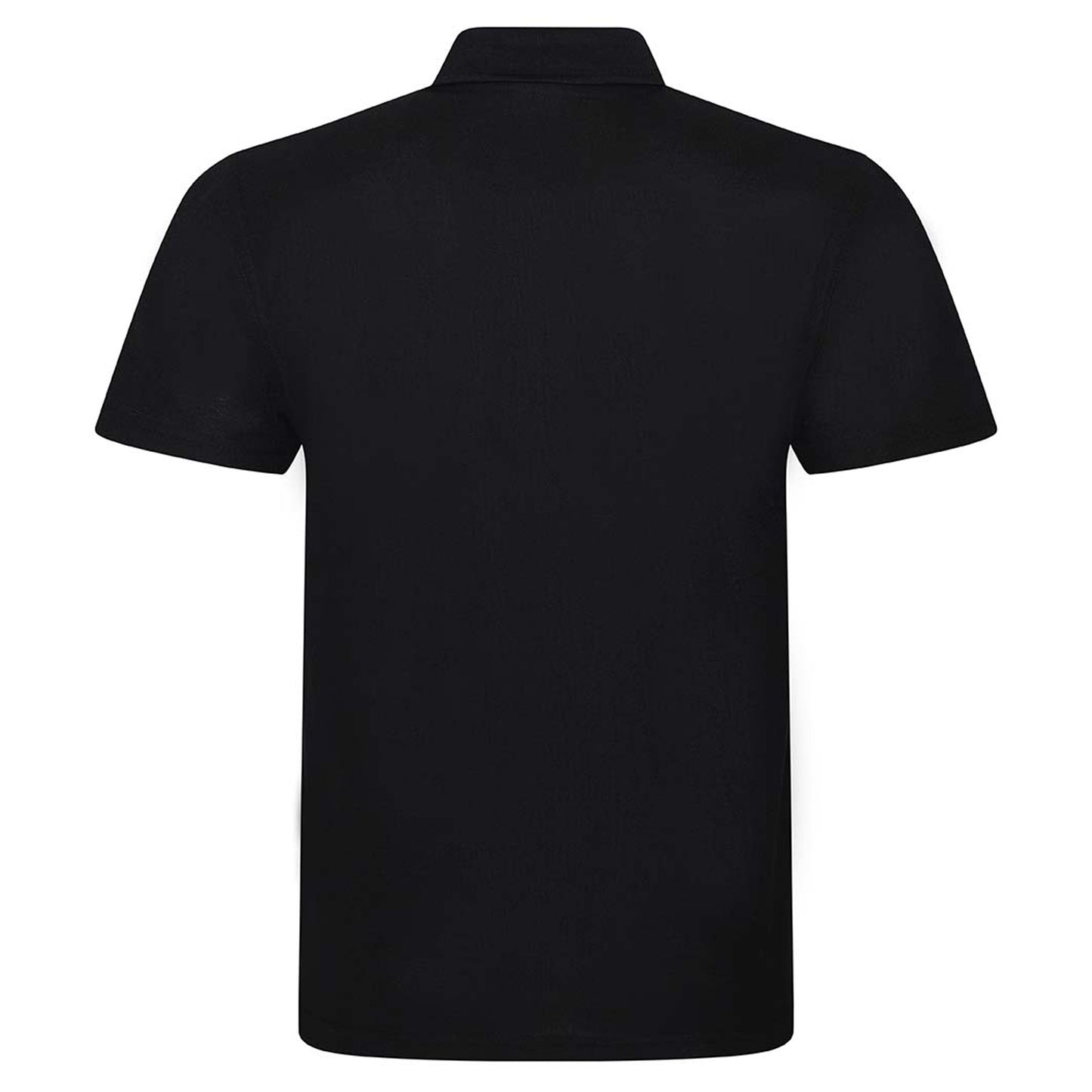 Black - Back - PRO RTX Mens Pro Polyester Polo Shirt