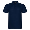 Navy - Front - PRO RTX Mens Pro Polyester Polo Shirt