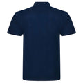 Navy - Back - PRO RTX Mens Pro Polyester Polo Shirt