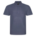 Solid Grey - Front - PRO RTX Mens Pro Polyester Polo Shirt