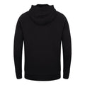 Black - Back - SF Unisex Adults Slim Fit Zip Hooded Sweatshirt