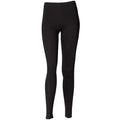 Black - Front - SF Womens-Ladies Leggings