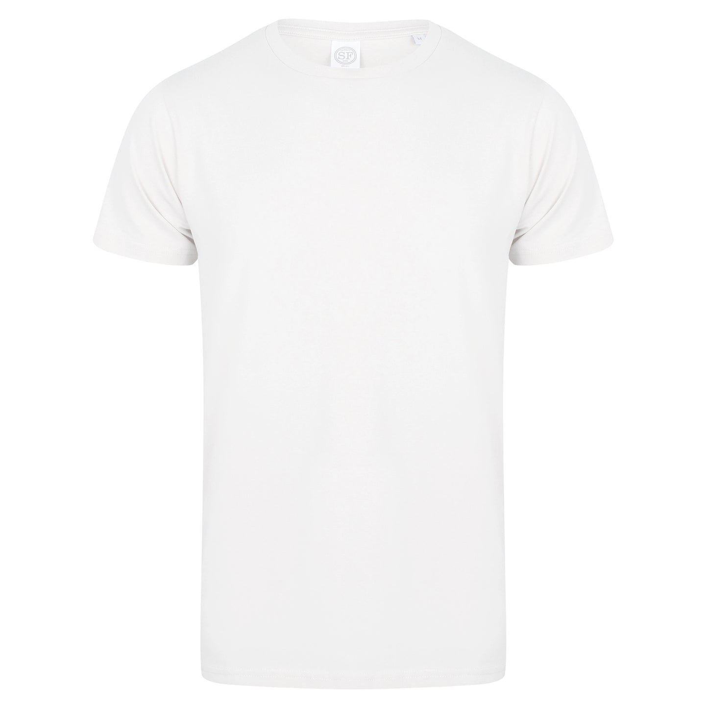 White - Front - SF Minni Childrens-Kids Feel Good Stretch T-Shirt