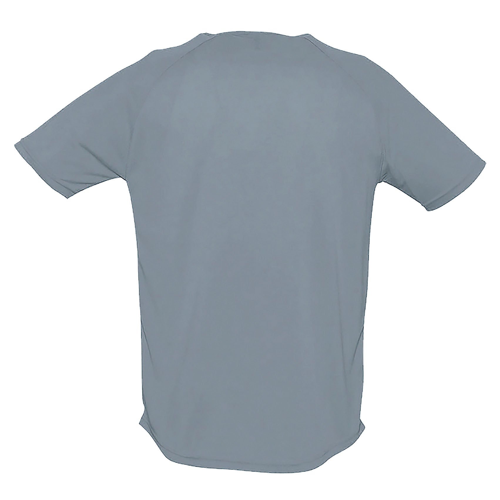 Pure Grey - Back - SOLS Mens Sporty Short Sleeve Performance T-Shirt