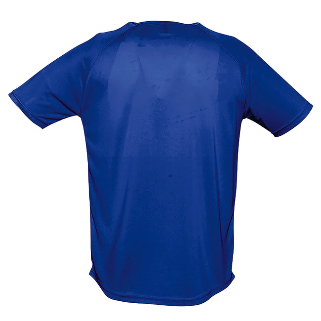 Royal Blue - Back - SOLS Mens Sporty Short Sleeve Performance T-Shirt