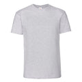 Heather Grey - Front - Fruit Of The Loom Mens Ringspun Premium T-Shirt