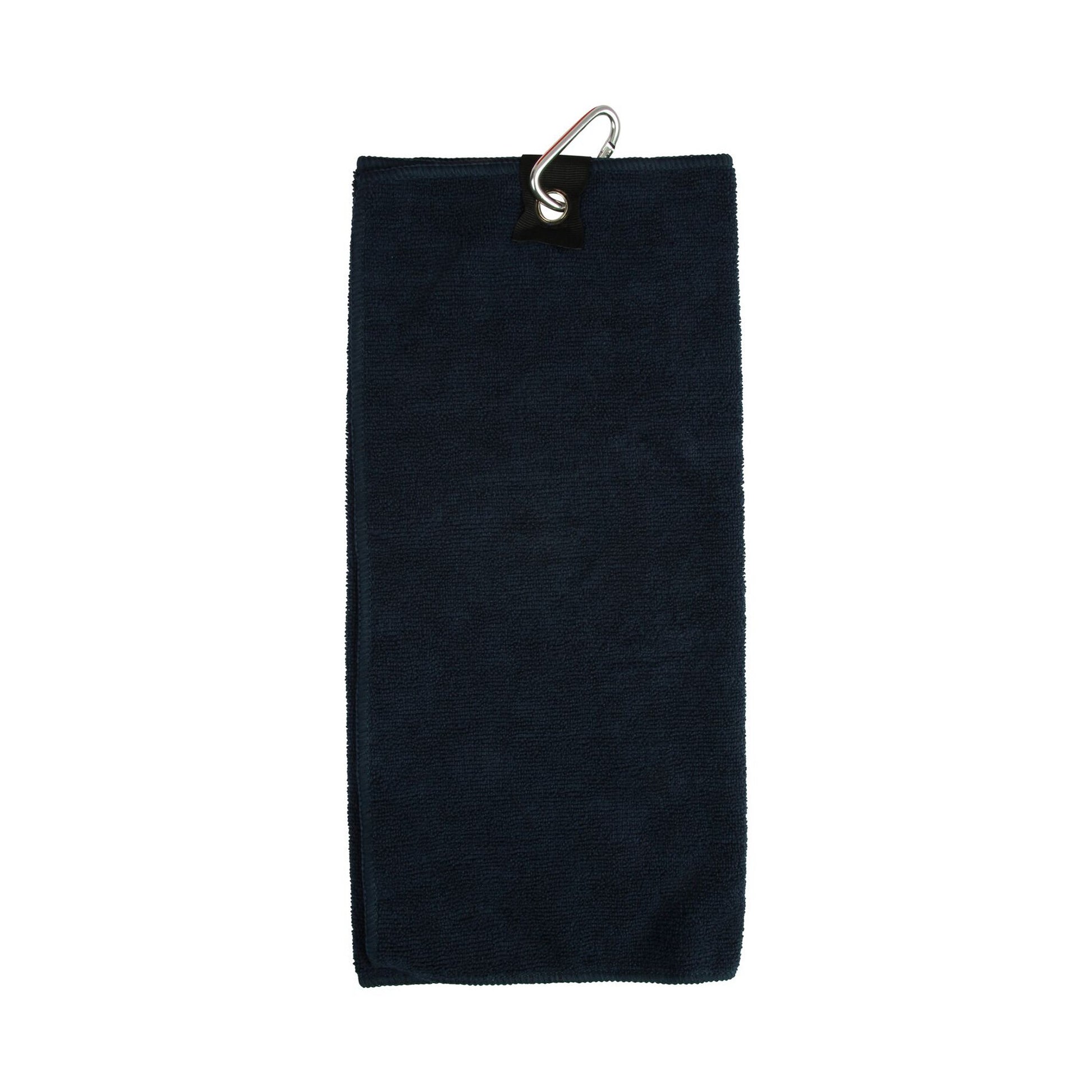 Navy - Front - Towel City Microfibre Golf Towel