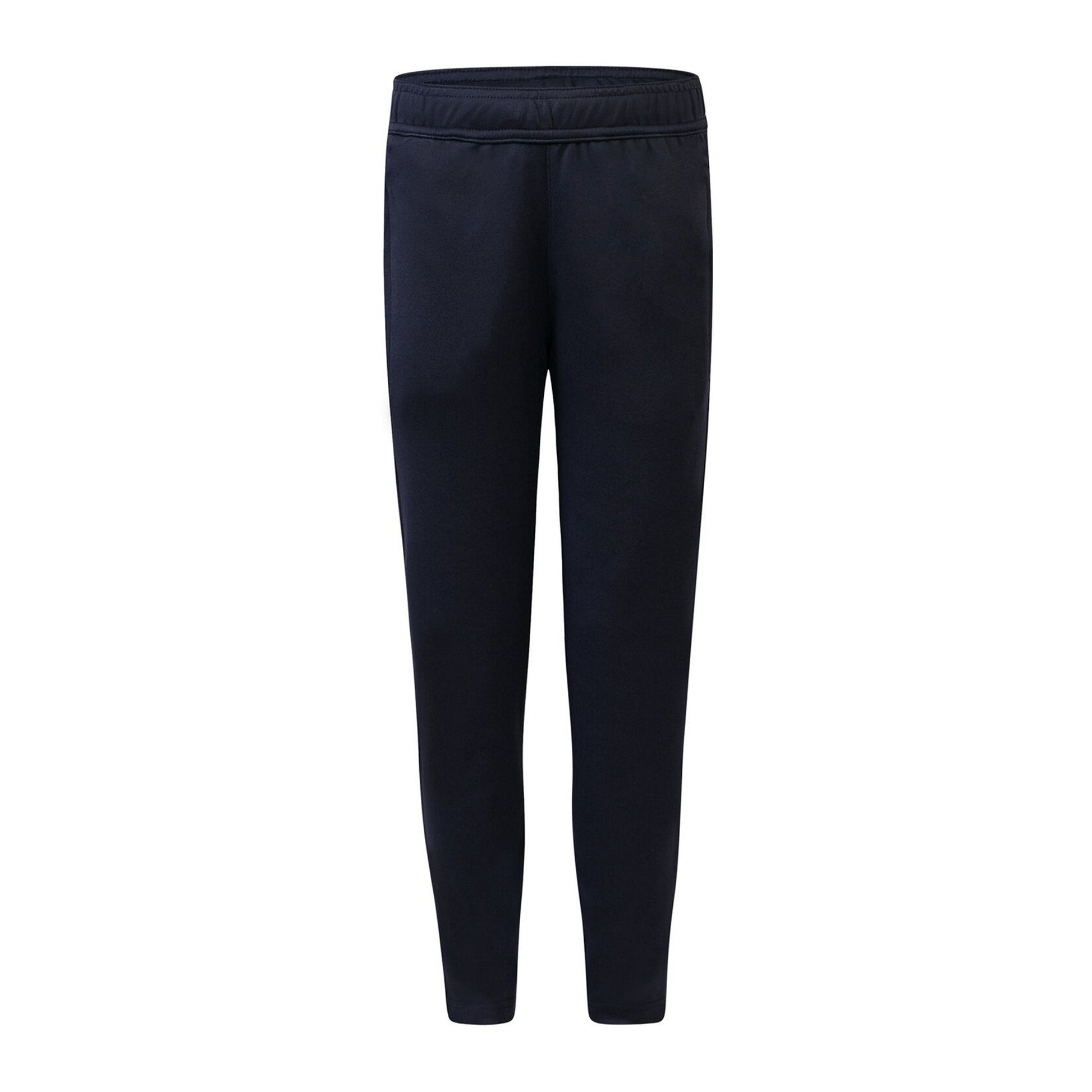 Navy - Front - Tombo Childrens-Kids Slim Leg Training Pants