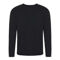 Black - Front - Ecologie Mens Arenal Lightweight Sweater