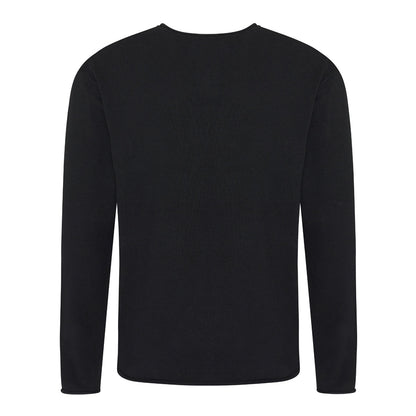 Black - Back - Ecologie Mens Arenal Lightweight Sweater