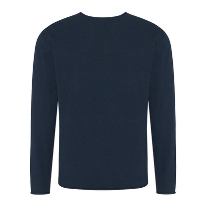 Navy - Back - Ecologie Mens Arenal Lightweight Sweater