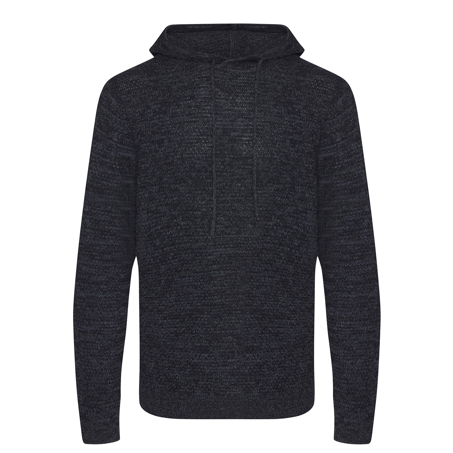 Charcoal-Black - Front - Ecologie Adults Unisex Iguazu Knitted Hoodie