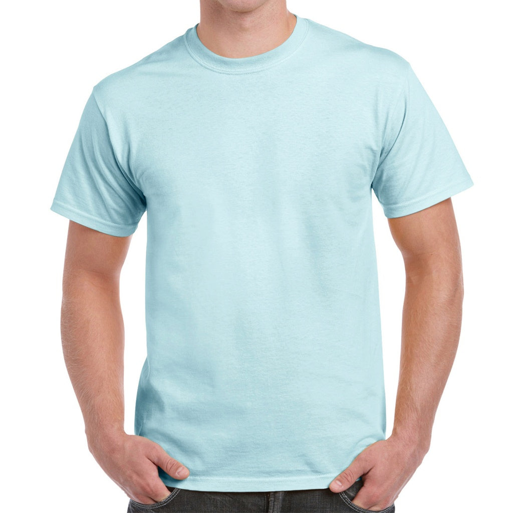 Chambray - Side - Gildan Mens Hammer Heavyweight T-Shirt