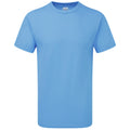 Flo Blue - Front - Gildan Mens Hammer Heavyweight T-Shirt