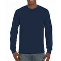 Sport Dark Navy - Back - Gildan Mens Hammer Heavyweight Long Sleeve T-Shirt