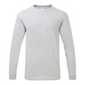 Sport Grey - Front - Gildan Mens Hammer Heavyweight Long Sleeve T-Shirt