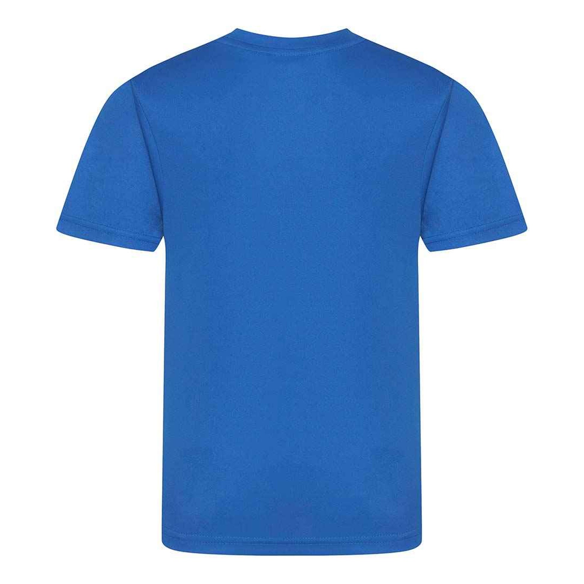 Royal Blue - Back - AWDis Childrens-Kids Cool Smooth T-Shirt