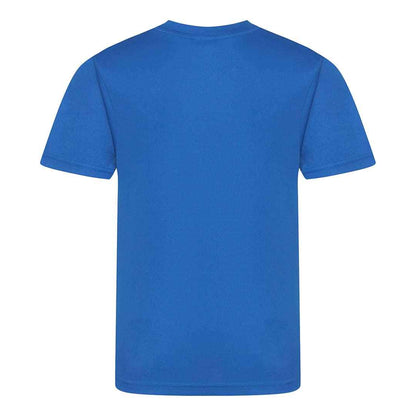Royal Blue - Back - AWDis Childrens-Kids Cool Smooth T-Shirt