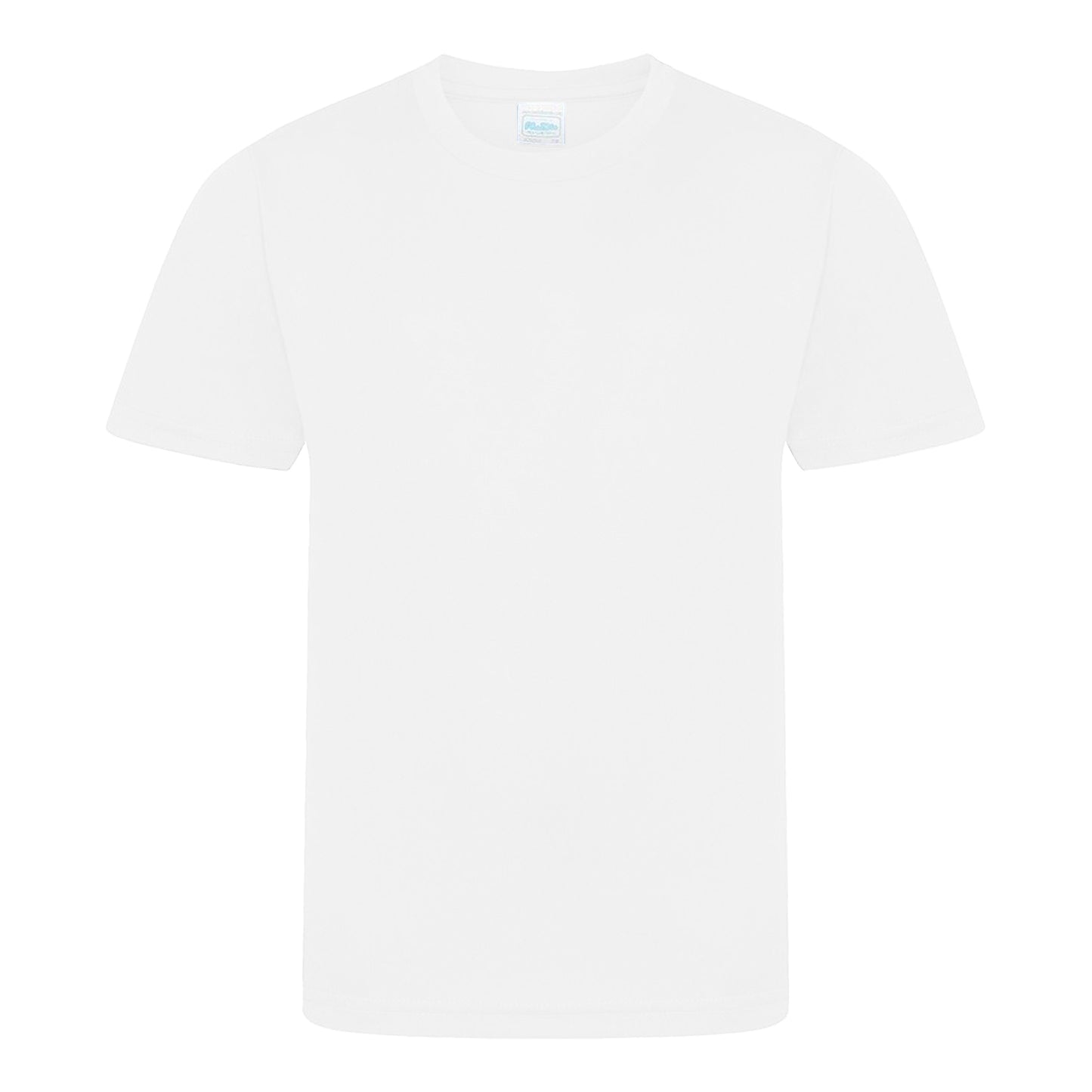 Arctic White - Front - AWDis Childrens-Kids Cool Smooth T-Shirt