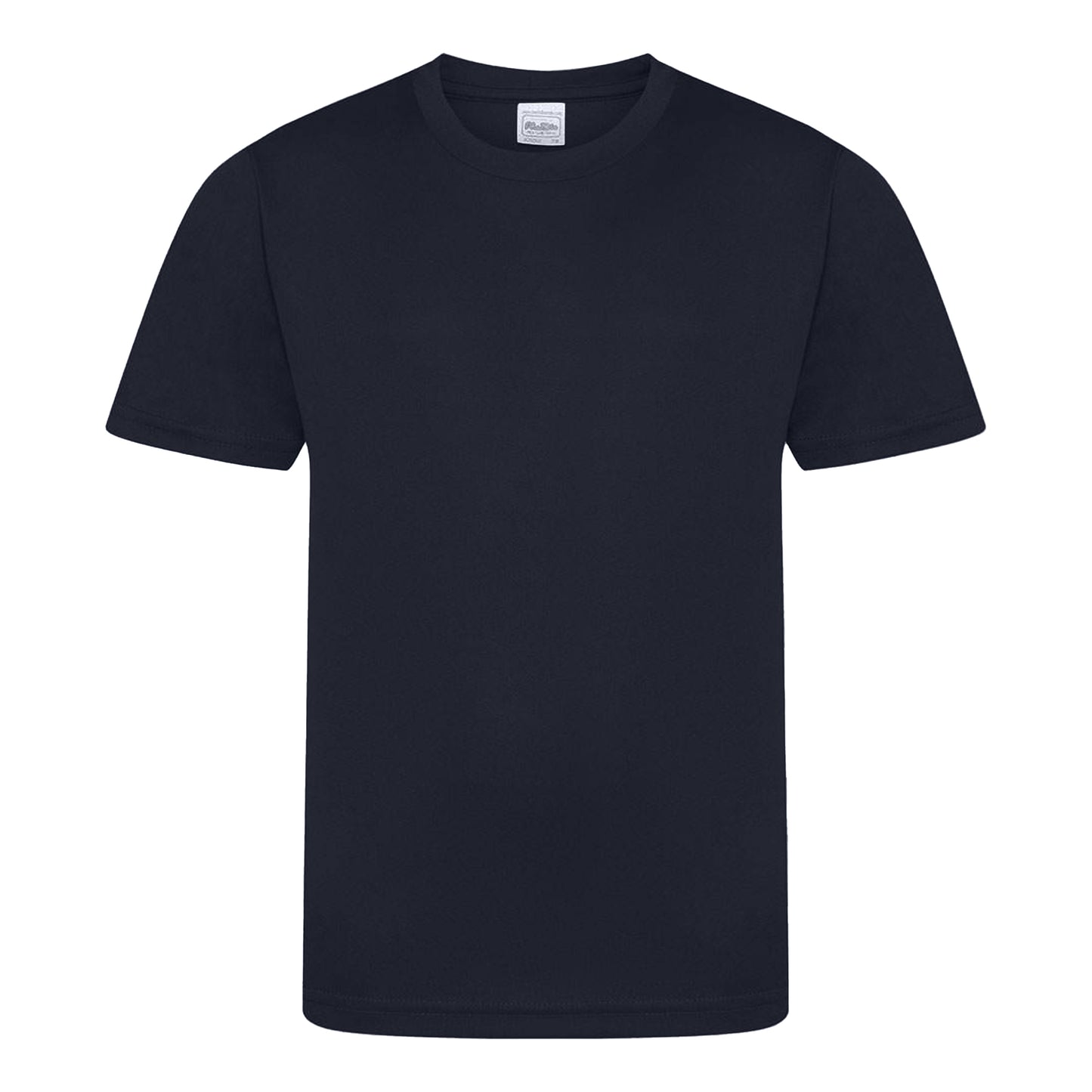 French Navy - Front - AWDis Childrens-Kids Cool Smooth T-Shirt