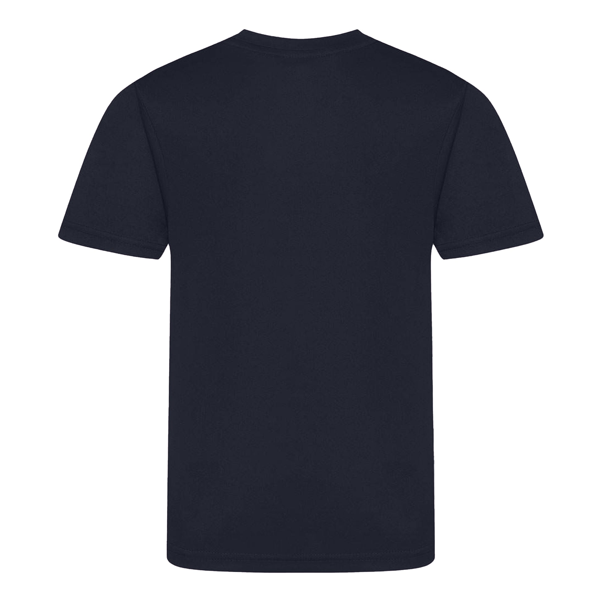 French Navy - Back - AWDis Childrens-Kids Cool Smooth T-Shirt