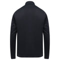 Navy-Navy - Back - Finden & Hales Mens Knitted Tracksuit Top