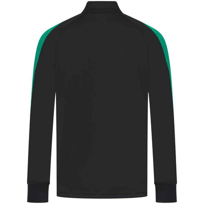 Black-Emerald - Back - Finden & Hales Mens Knitted Tracksuit Top