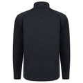 Navy-Navy - Back - Finden & Hales Childrens-Kids Boys Knitted Tracksuit Top