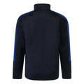 Navy-Royal - Back - Finden & Hales Childrens-Kids Boys Knitted Tracksuit Top