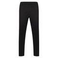 Black-Red - Lifestyle - Finden & Hales Mens Knitted Tracksuit Pants