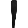 Black-Black - Back - Finden & Hales Mens Knitted Tracksuit Pants