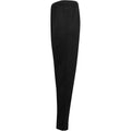 Black-Black - Side - Finden & Hales Mens Knitted Tracksuit Pants