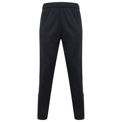 Navy-White - Front - Finden & Hales Mens Knitted Tracksuit Pants