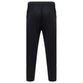 Navy-White - Front - Finden & Hales Mens Knitted Tracksuit Pants