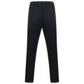 Navy-White - Side - Finden & Hales Mens Knitted Tracksuit Pants