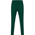 Bottle Green-White - Front - Finden & Hales Mens Knitted Tracksuit Pants