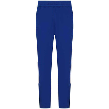 Royal Blue-White - Front - Finden & Hales Mens Knitted Tracksuit Pants