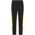 Black-Gold - Front - Finden & Hales Mens Knitted Tracksuit Pants