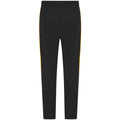 Black-Gold - Back - Finden & Hales Mens Knitted Tracksuit Pants