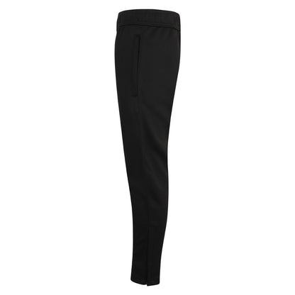 Black-Black - Side - Finden & Hales Childrens-Kids Boys Knitted Tracksuit Pants