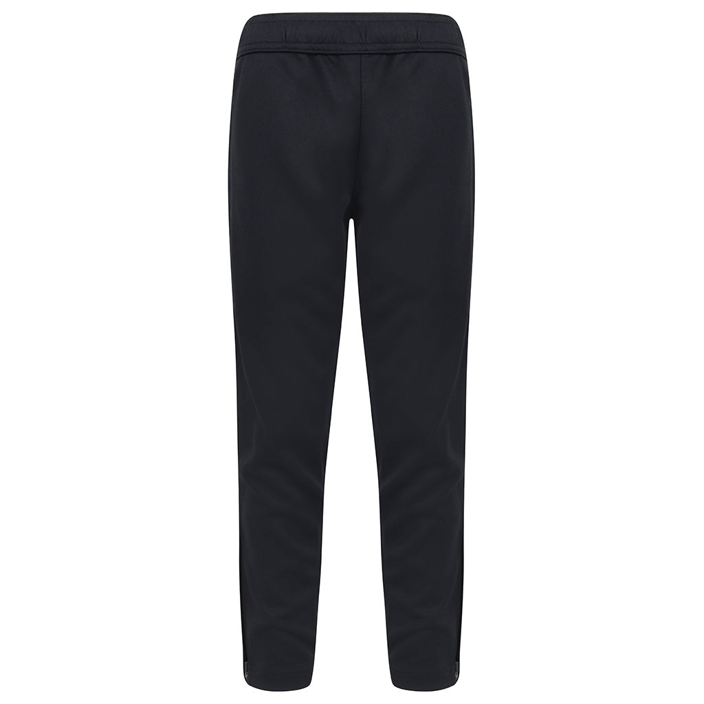 Navy-Navy - Front - Finden & Hales Childrens-Kids Boys Knitted Tracksuit Pants