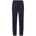 Navy-White - Front - Finden & Hales Childrens-Kids Boys Knitted Tracksuit Pants