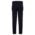 Black-White - Back - Finden & Hales Childrens-Kids Boys Knitted Tracksuit Pants
