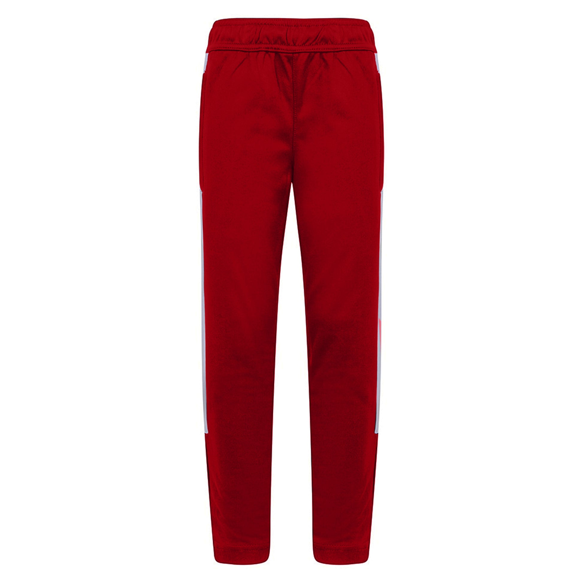 Red-White - Front - Finden & Hales Childrens-Kids Boys Knitted Tracksuit Pants